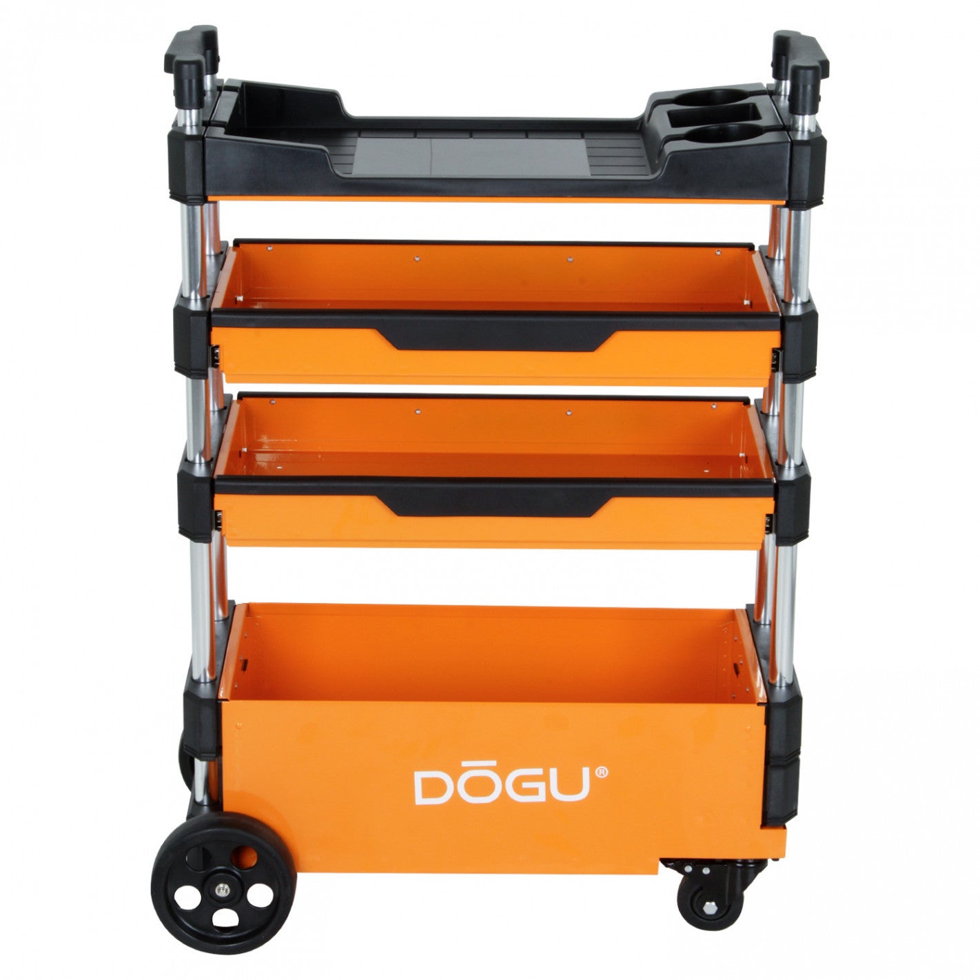 Carro auxiliar con 4 bandejas plegable - Dogu