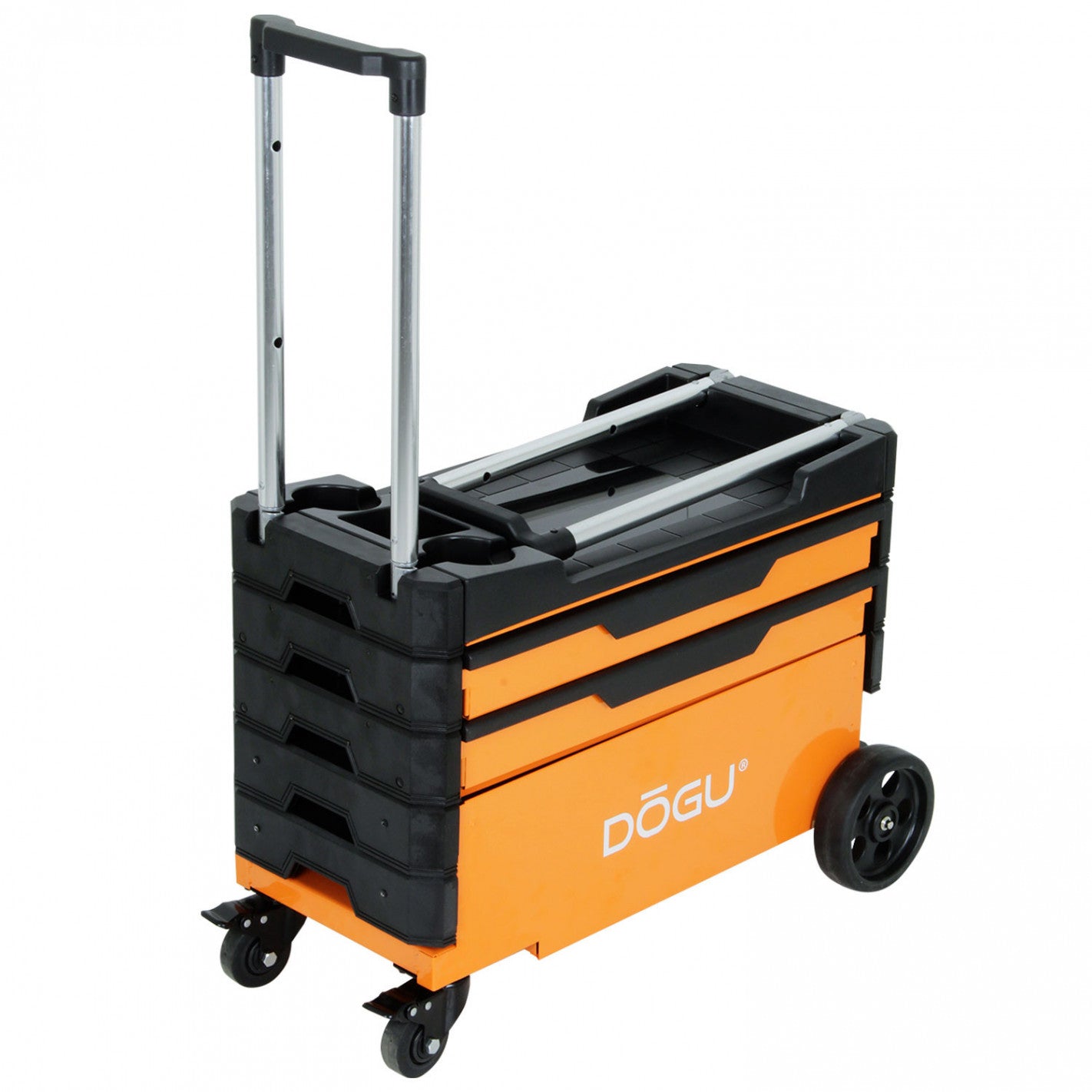Carro auxiliar con 4 bandejas plegable - Dogu