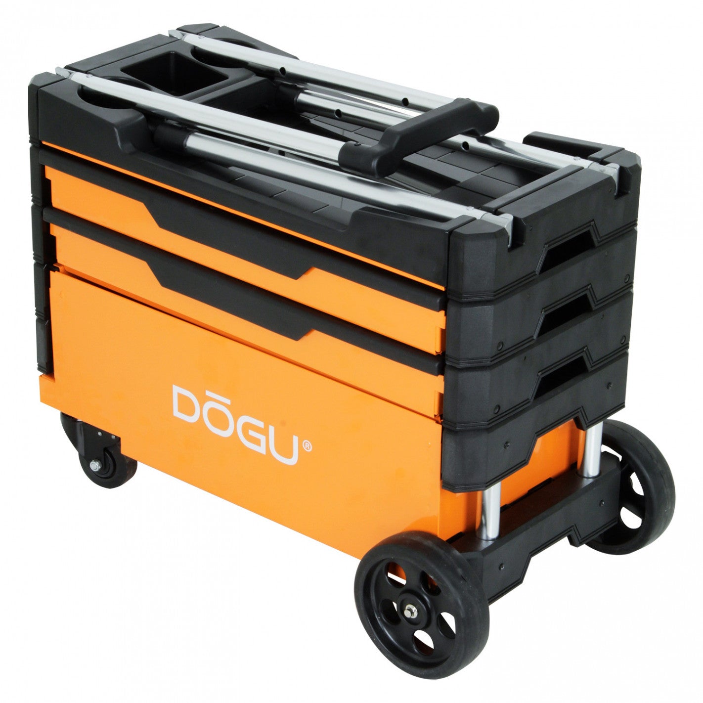 Carro auxiliar con 4 bandejas plegable - Dogu