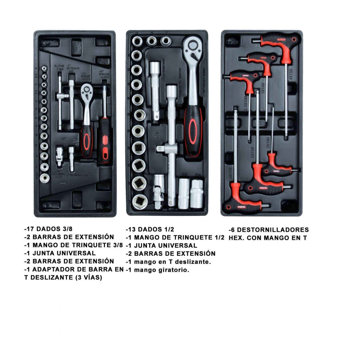 Carro c/ 110 Herramientas Mecanica Básica KN203330 -ACO