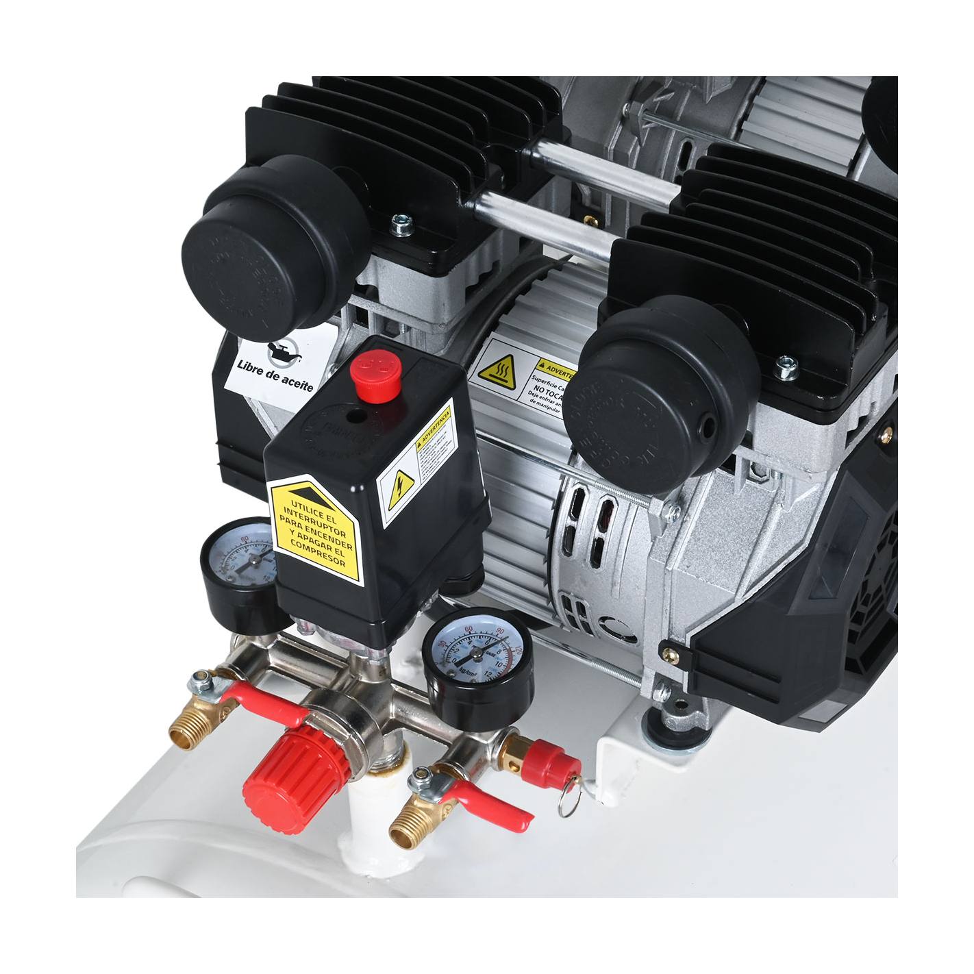 Compresor Sin Aceite 6 Hp Silencioso EWS-60150T - Everest