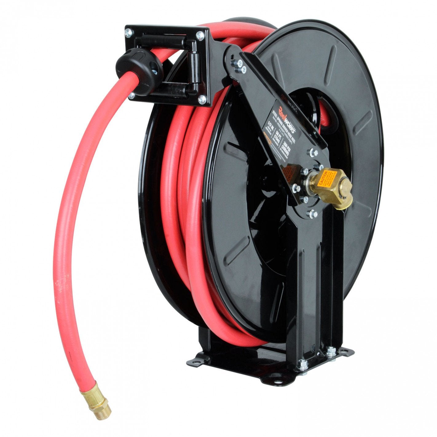 Enrollador Manguera 1/2" 15m Aire - LUBEWORKS