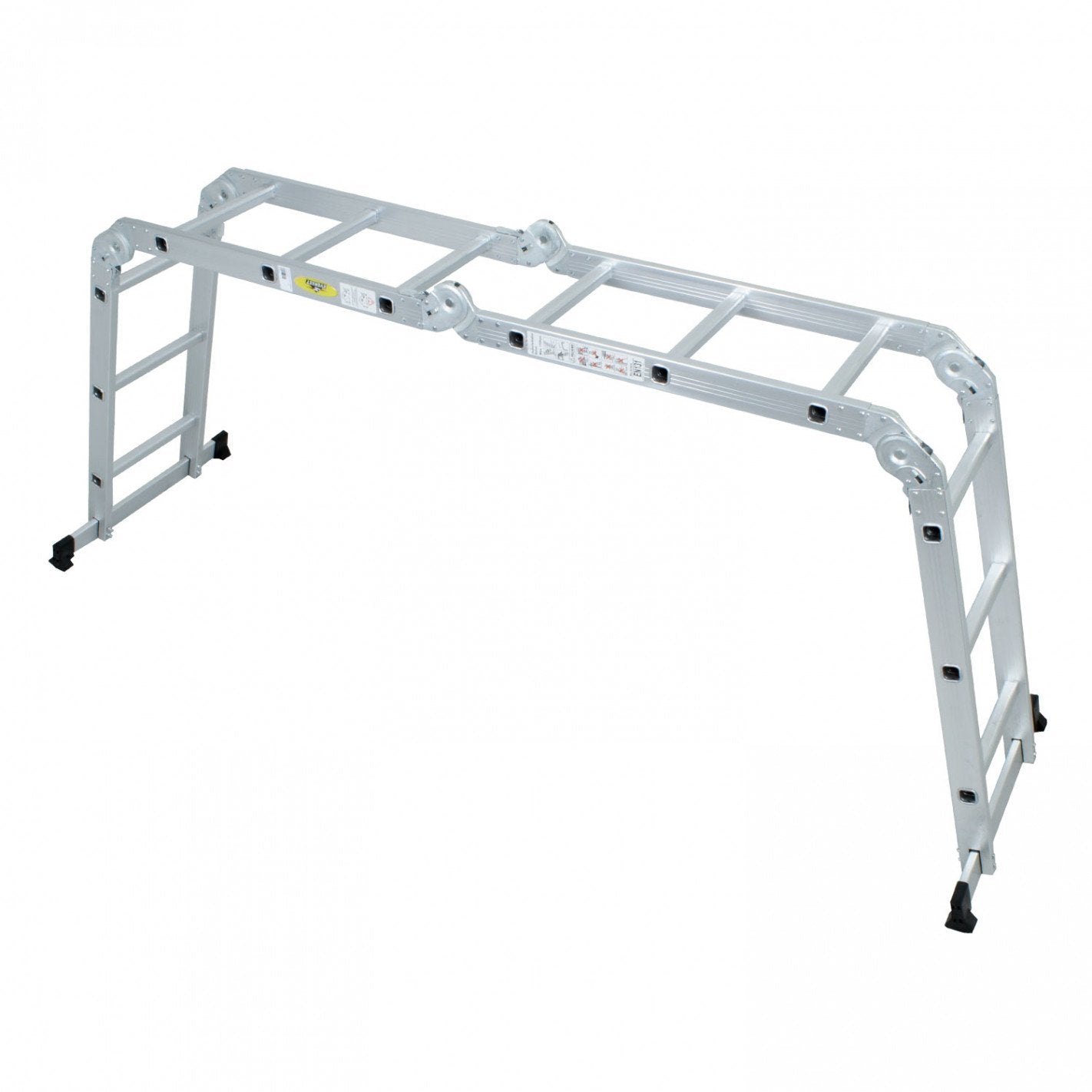 Escala Articulada Aluminio 3,72 mts con Plataforma - Everest