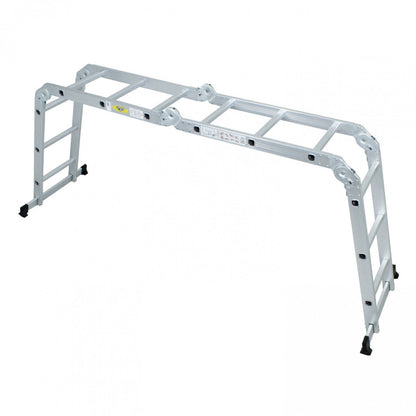 Escala Articulada Aluminio 3,72 mts con Plataforma - Everest