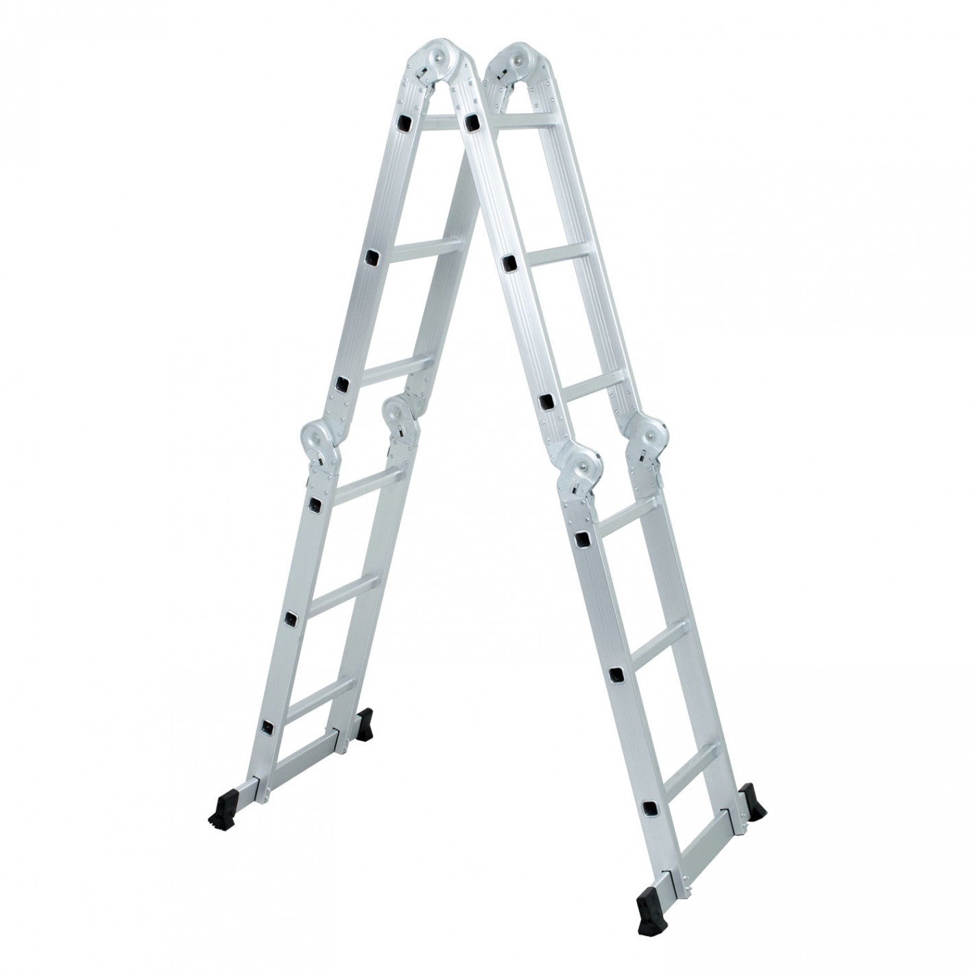 Escala Articulada Aluminio 3,72 mts con Plataforma - Everest