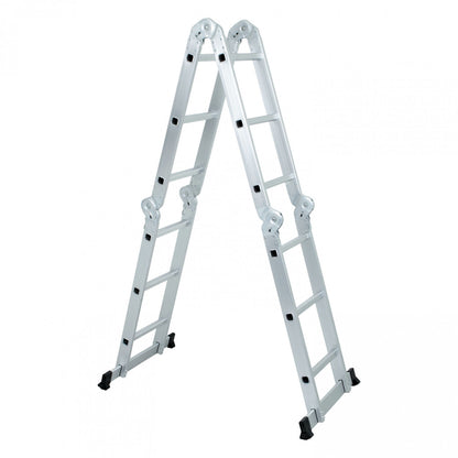 Escala Articulada Aluminio 3,72 mts con Plataforma - Everest