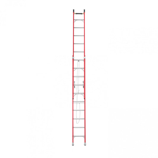 Escala Extensible Fibra de Vidrio con Cuerda 9,2 Mts. - Everest
