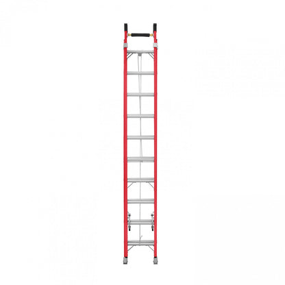 Escala Extensible Fibra de Vidrio con Cuerda 9,2 Mts. - Everest