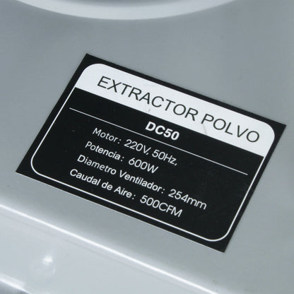 Extractor de Polvo 4" 600w 0,8 hp dc50- ALLWIN (Copia)