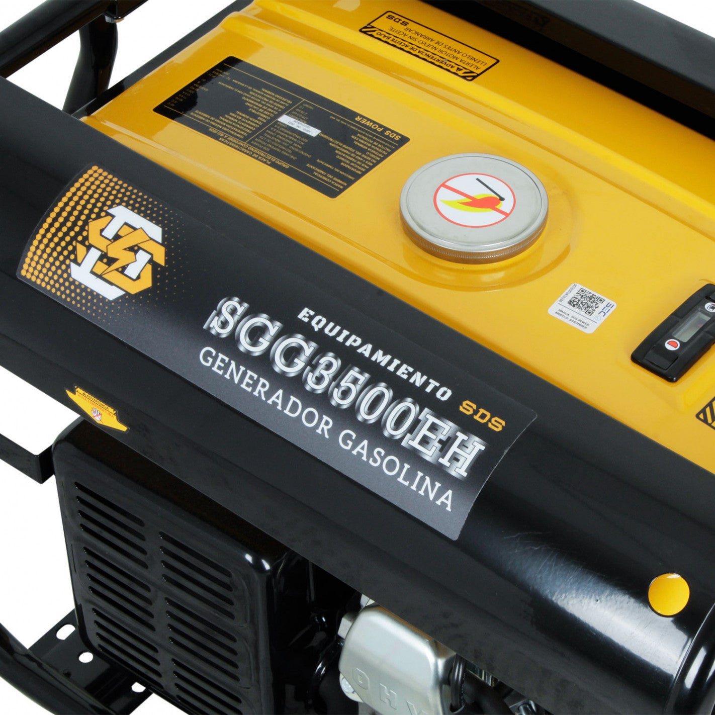 Generador Bencinero 2,8 kw 220 v SGG3500EHT - Incluye ATS - Sds Power