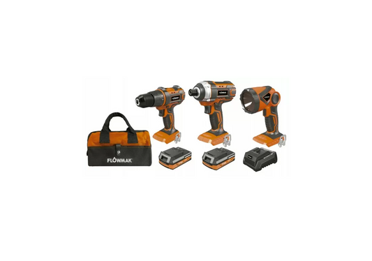 Kit Herramientas Inalámbricas Flowmak