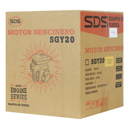 Motor Gasolina 5 HP SGY-20 - SDS POWER