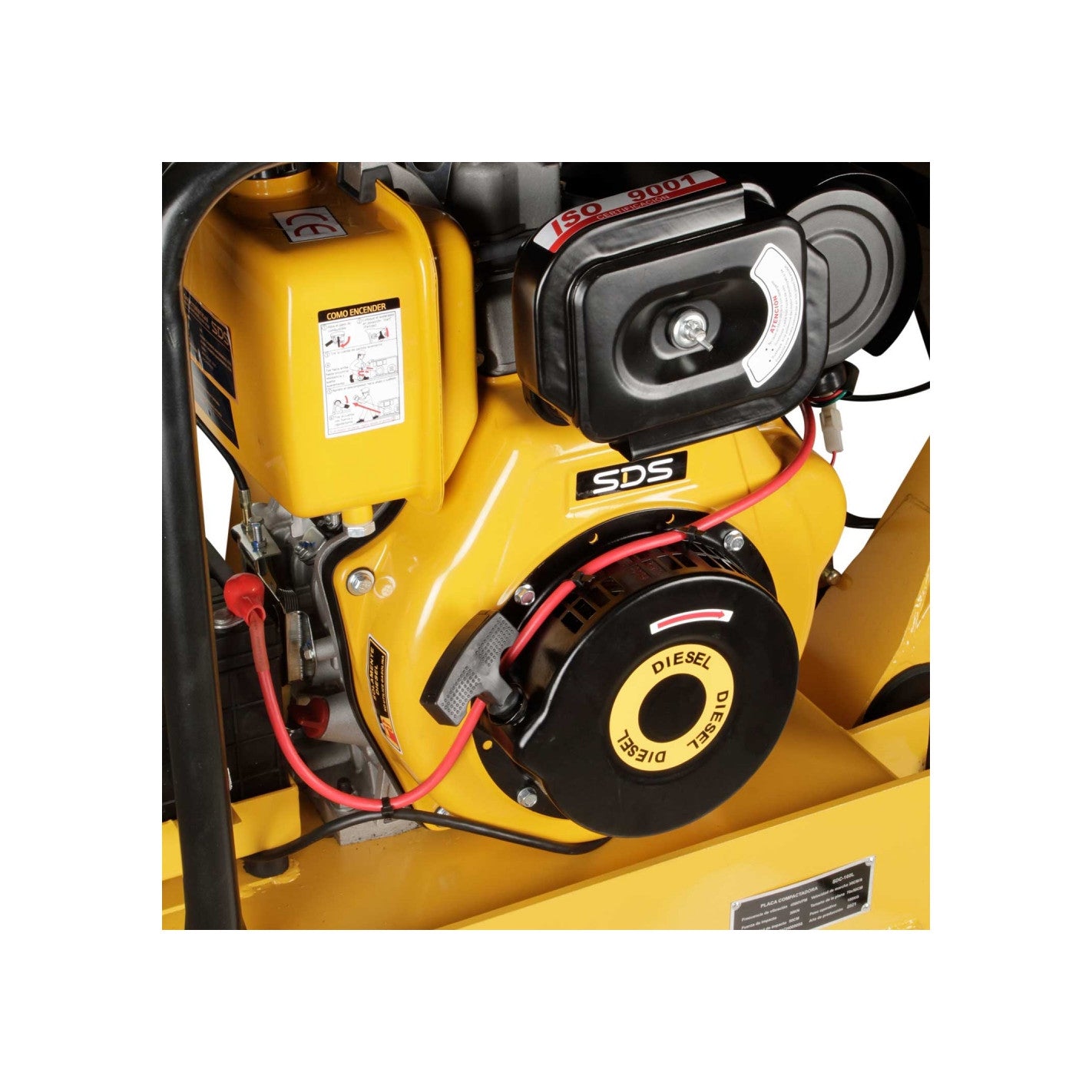 Placa Compactadora 3.000 Kg. Reversible SDS-2250l (SDC 160L)- Sds Power