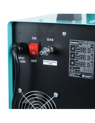 Soldadora 160 amp Mig Flux-Arco-Tig Imet 160/220 - Energy
