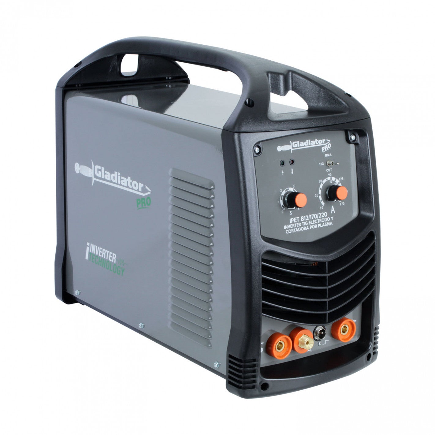 Soldadora Tig-Arco-Corta Plasma 170amp IPET812/170 - Gladiator
