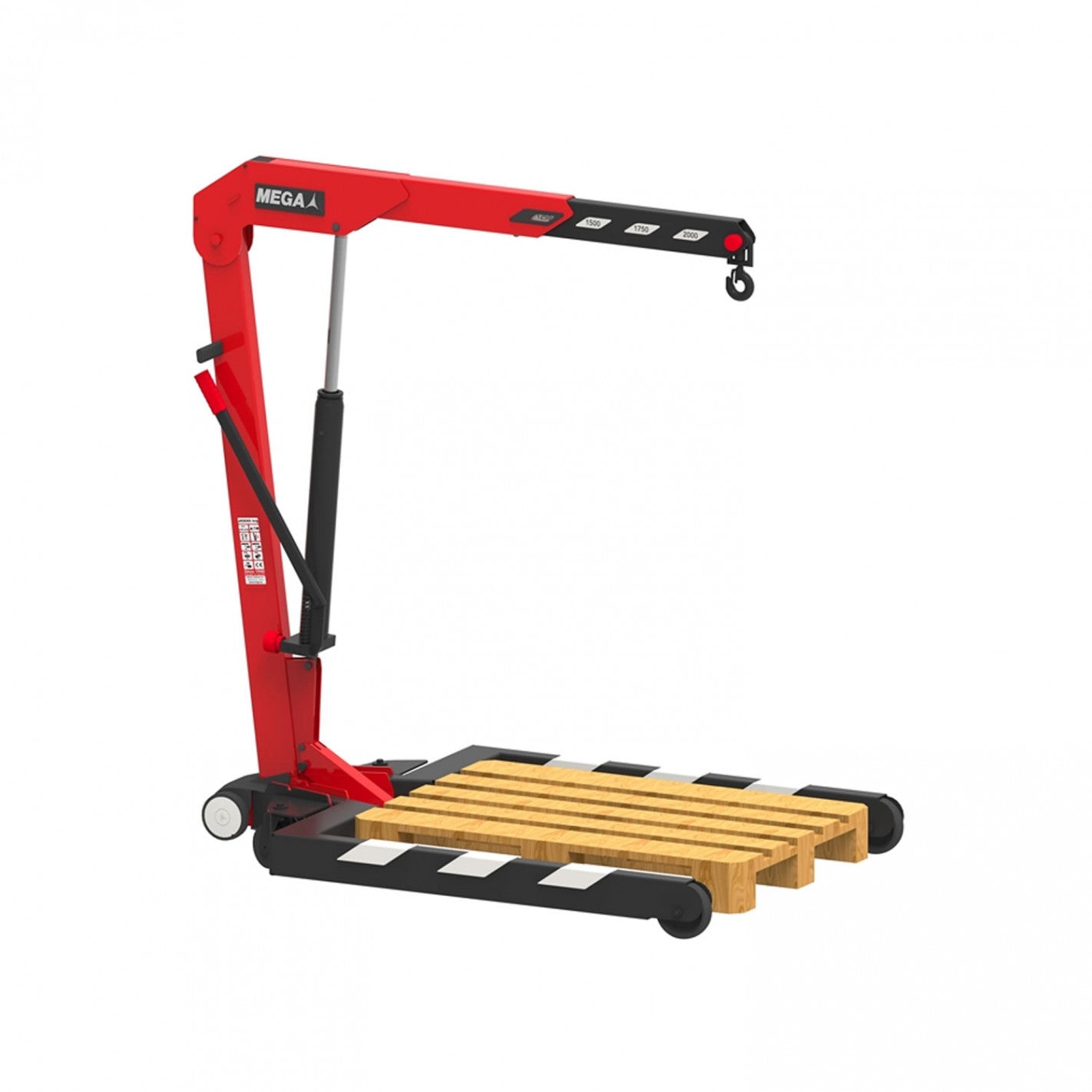 Tecle Grua Pluma Plegable 2000 Kg CRP20 - Mega