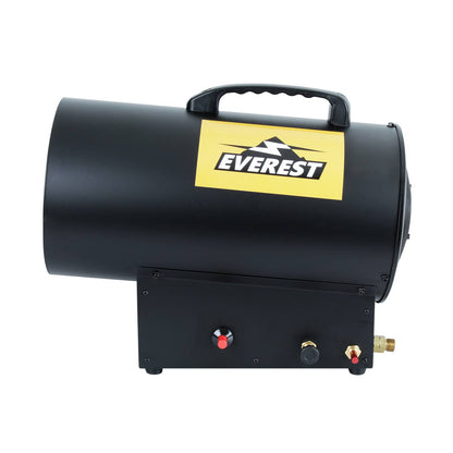 Turbo Calefactor a Gas Licuado 7-17 kw - Everest (Incluye Regulador y Manguera)