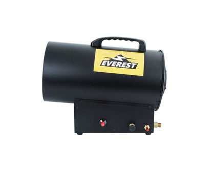 Turbo Calefactor a Gas Licuado 7-17 kw - Everest (Incluye Regulador y Manguera)