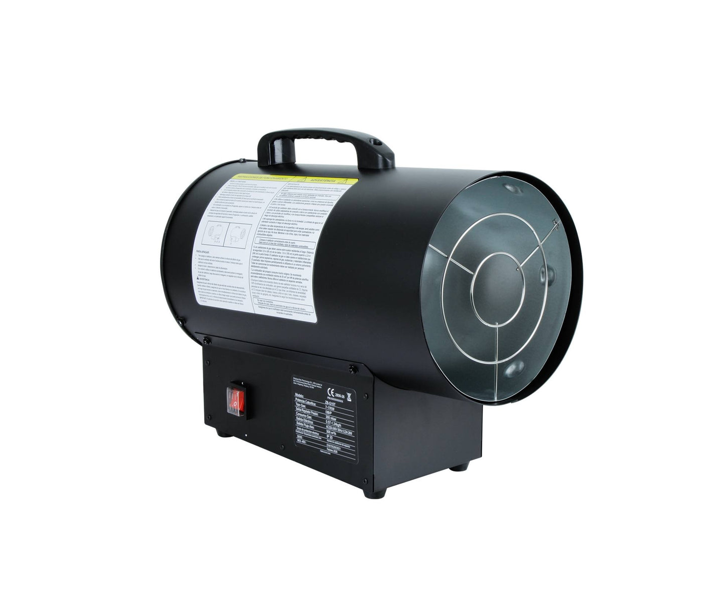 Turbo Calefactor a Gas Licuado 7-17 kw - Everest (Incluye Regulador y Manguera)
