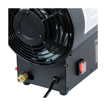 Turbo Calefactor a Gas Licuado 7-17 kw - Everest (Incluye Regulador y Manguera)